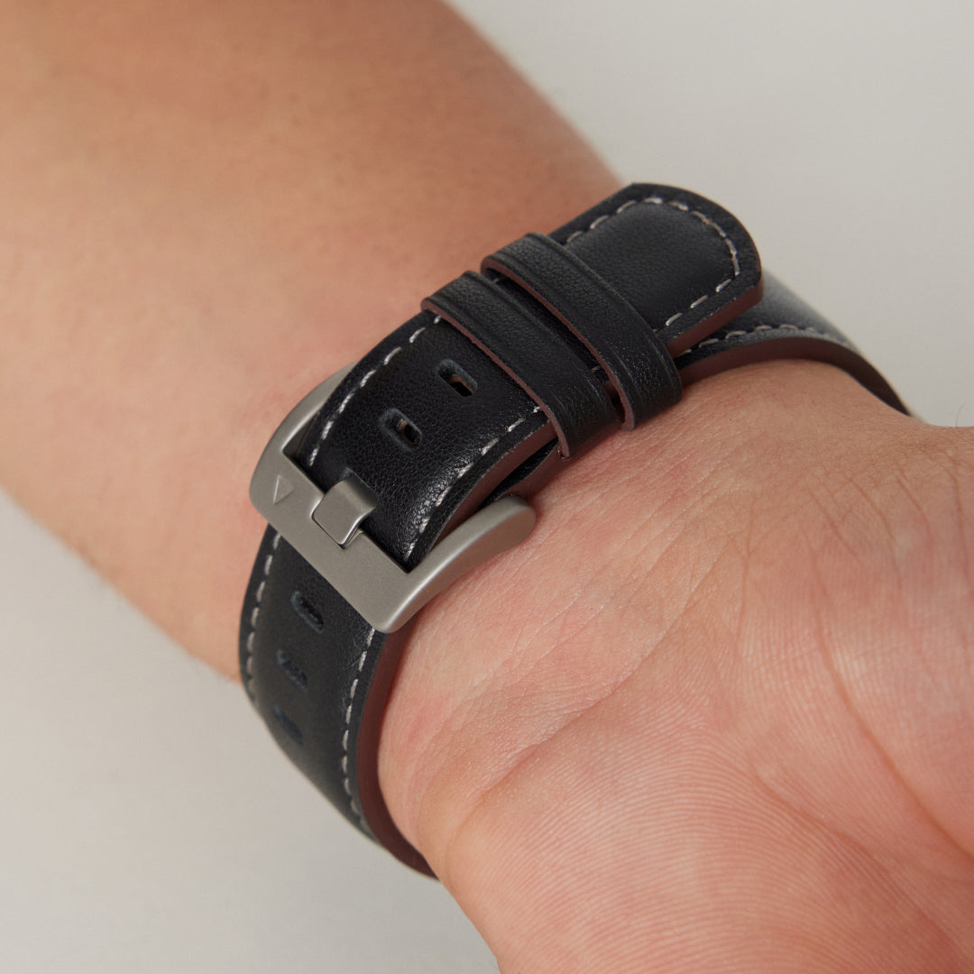 Mecha Leather Band For Apple Watch