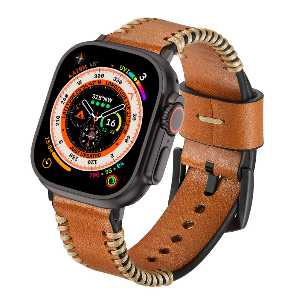 Wilderness Leather Band For Apple Watch