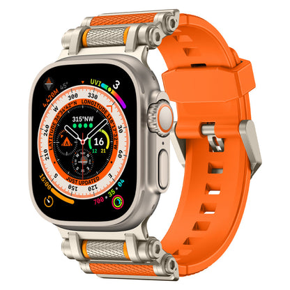 Tactical Rotating Silicone Band For Apple Watch