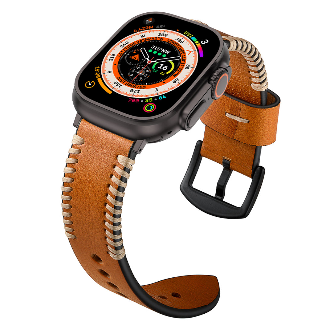 Wilderness Leather Band For Apple Watch