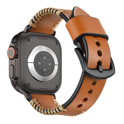 Wilderness Leather Band For Apple Watch