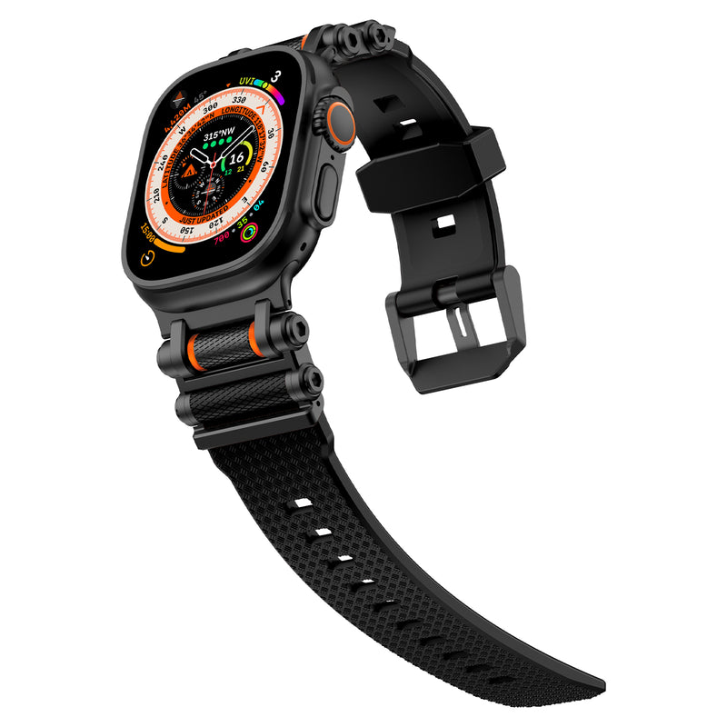 Tactical Rotating Silicone Band For Apple Watch