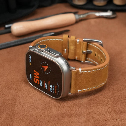 Luxury Vintage Leather Band For Apple Watch