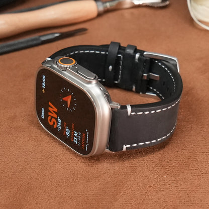 Luxury Vintage Leather Band For Apple Watch