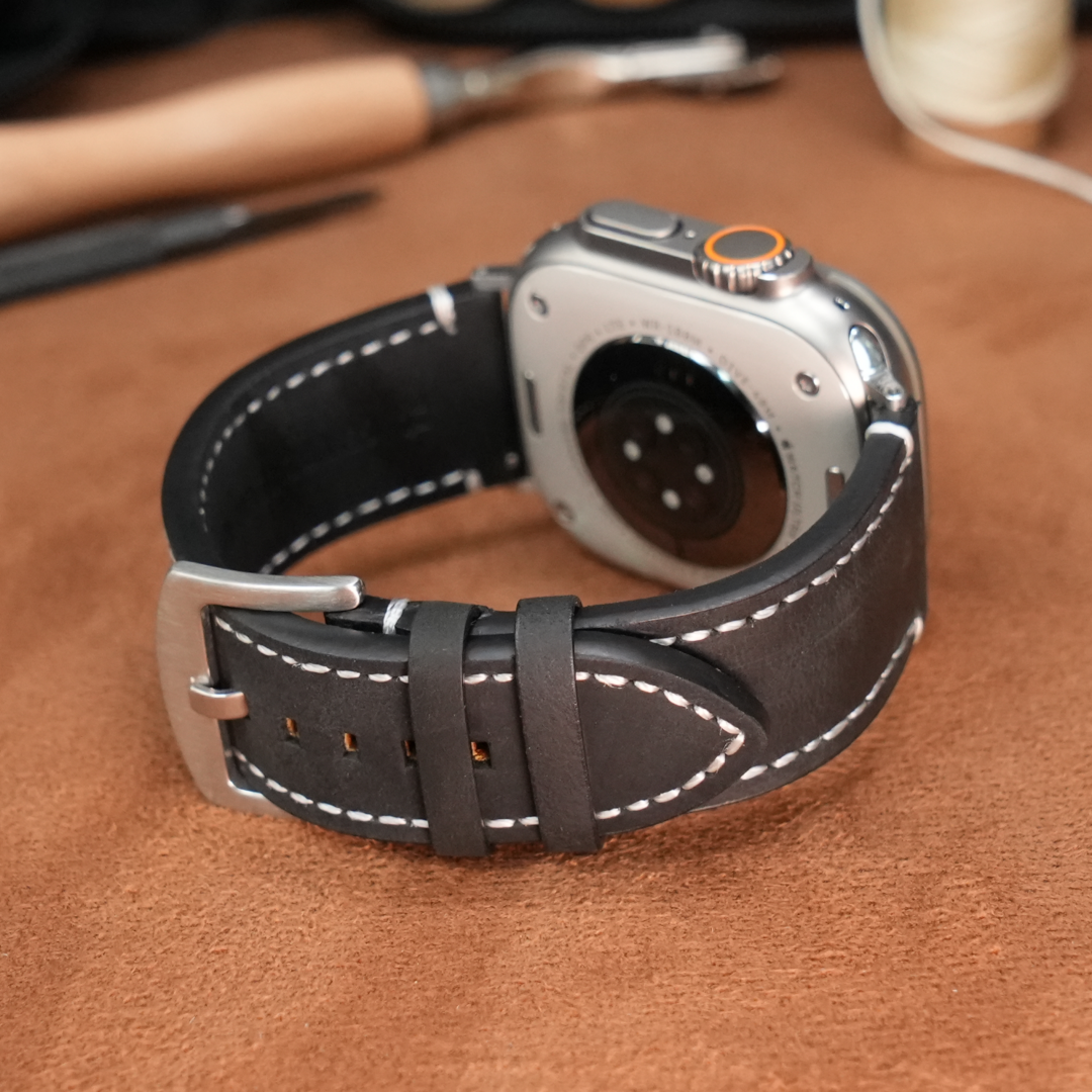 Luxury Vintage Leather Band For Apple Watch