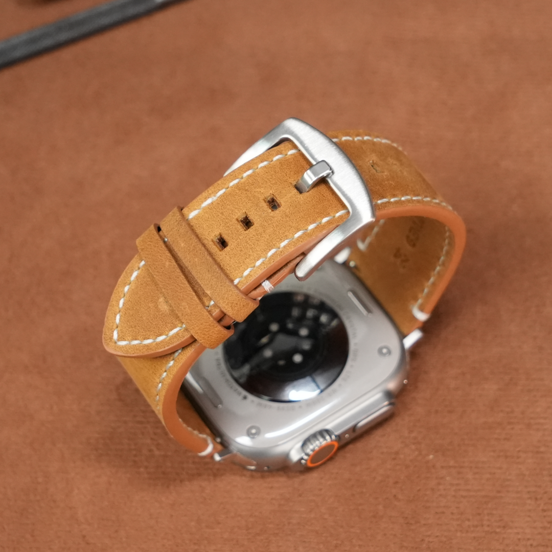 Luxury Vintage Leather Band For Apple Watch