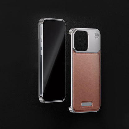 iPhone Leather Aluminum Fragrance Case