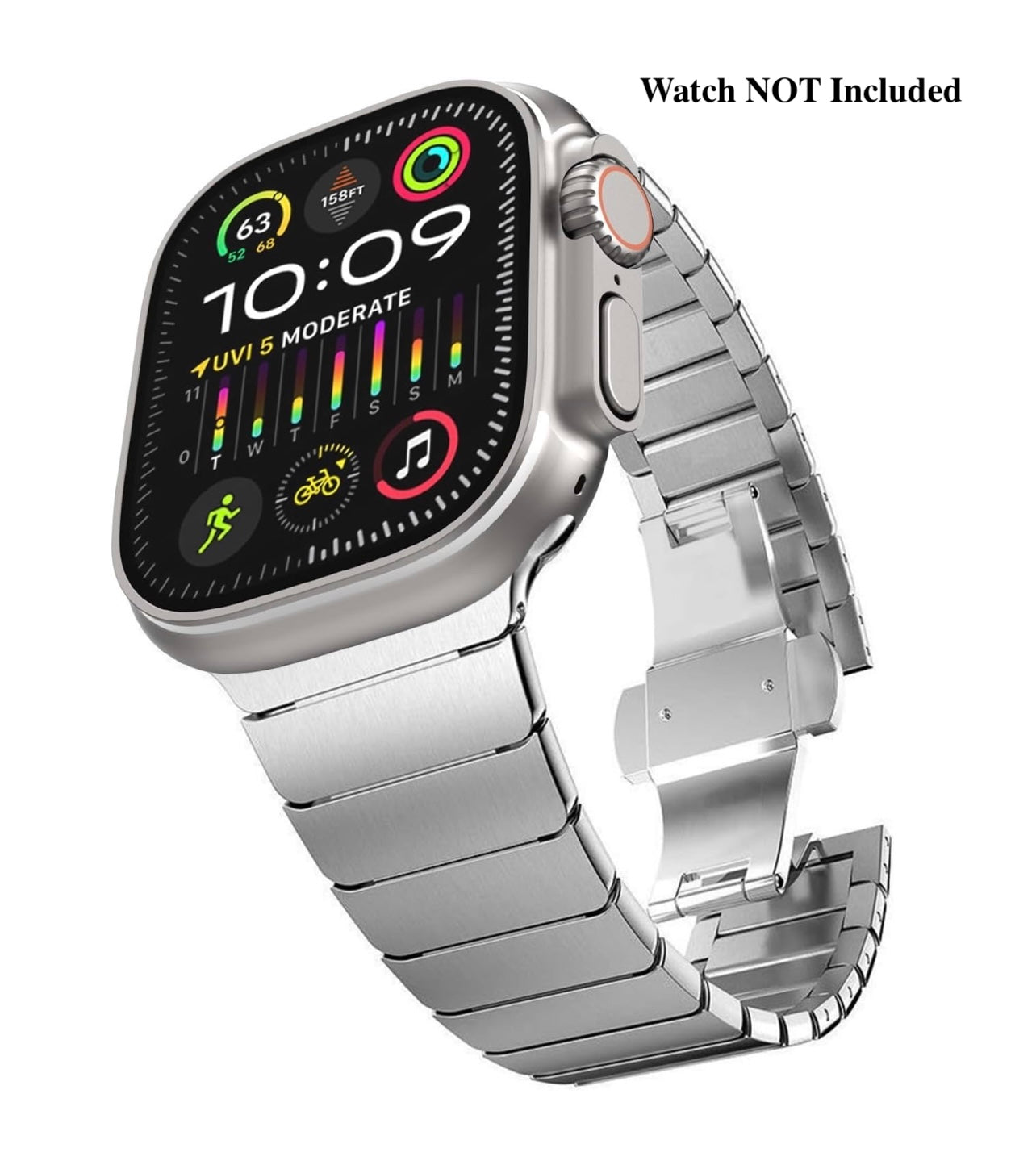 Stainless Steel Metal Watchband for Apple Watch