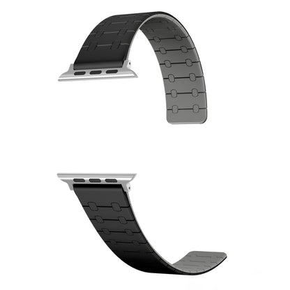 Two - color Silicone Magnetic Watch Strap (New Style)