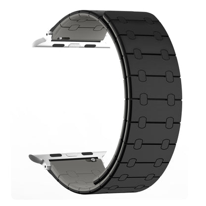 Two - color Silicone Magnetic Watch Strap (New Style)